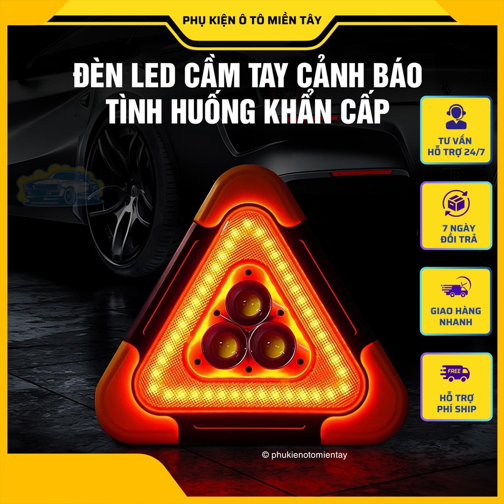 Đèn Led Cảnh Báo Sự Cố  Đa Năng Dùng Trong Trường Hợp Khẩn Cấp Cho Xe Ô tô Đèn Thông Báo Cứu Hộ