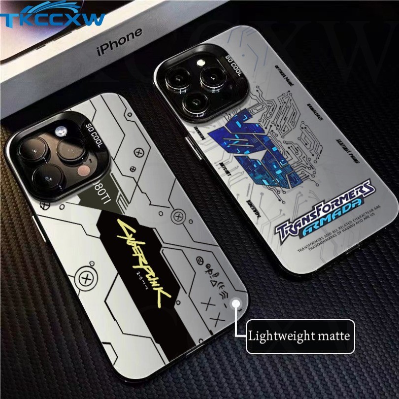 Cyberpunk Bảng Mạch Mờ Ốp Lưng Điện Thoại OnePlus 11 11R 12 ACE 3V 3 2 Pro 2V Nord N300 N20 SE Ốp Lư