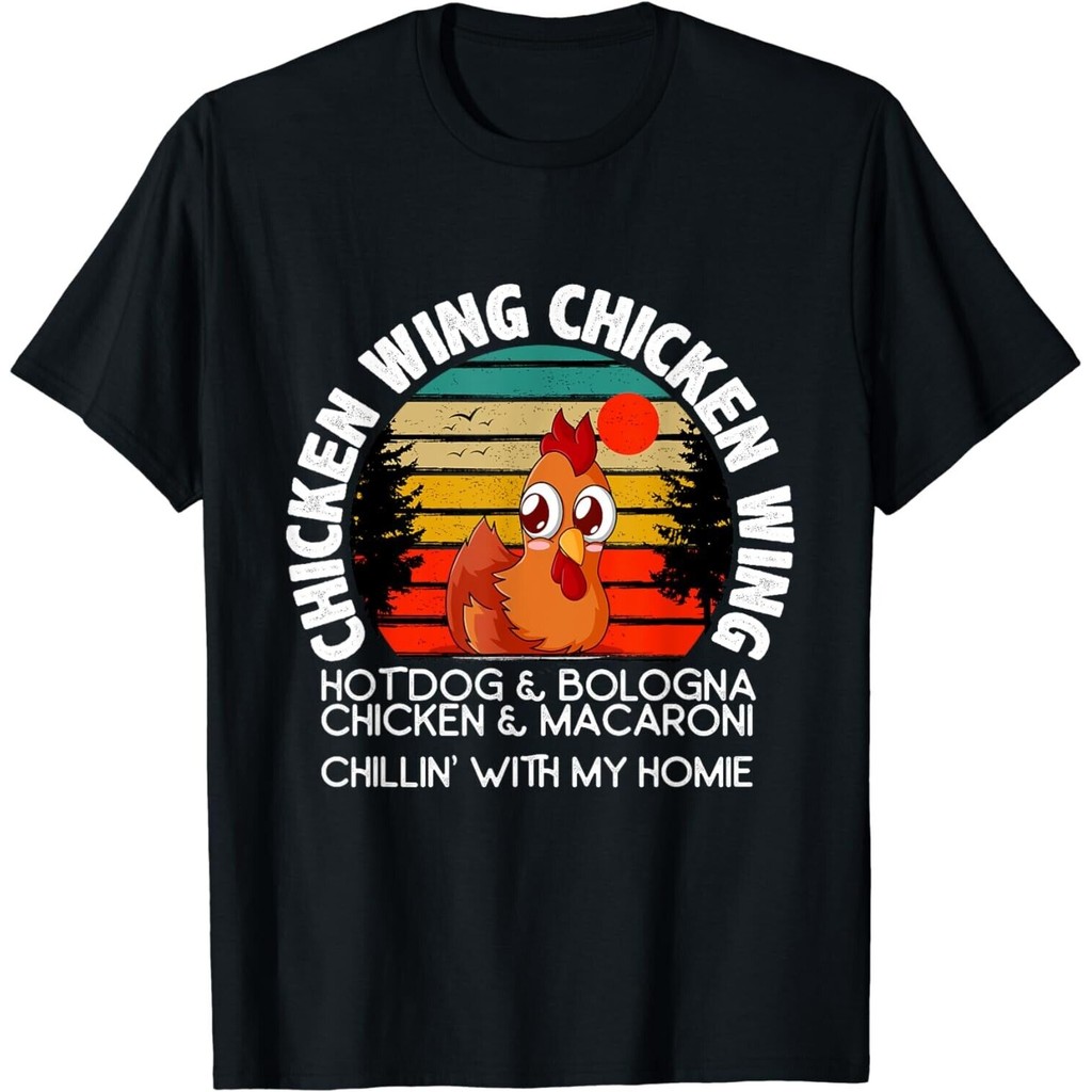 Cánh gà Cánh gà Hot Dog Bologna Macaroni Áo thun Unisex