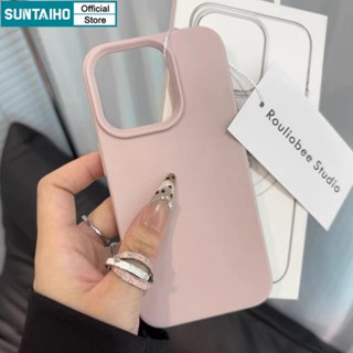Suntaiho Ốp lưng iPhone Đẹp Cute  Silicon Mềm Da Kẹo Sang Trọng Hồng Ốp Điện Thoại Cho Iphone 16 15 14 13 12 11 Pro Max IP 7 8 Plus Iphon X Xs XR Xs Max Chống Bụi Bẩn Ốp lưng