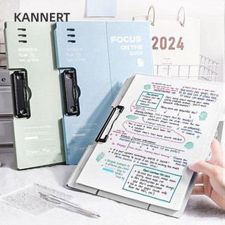 Kannert Kẹp mảng bám đích thực, Thư mục tập tin A4 đa chức năng đa chức năng, Bảng kẹp ghi nhớ kép đa chức năng Văn phòng trường học
