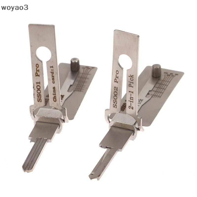 [woyao3] Bộ móc và móc khóa chính xác 2 trong 1 Bộ dụng cụ nhặt vòng chữ O Công cụ sửa chữa bảo trì Kỹ thuật mở khóa xe SS001 SS002 HHH