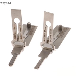 [woyao3] Bộ móc và móc khóa chính xác 2 trong 1 Bộ dụng cụ nhặt vòng chữ O Công cụ sửa chữa bảo trì Kỹ thuật mở khóa xe SS001 SS002 HHH