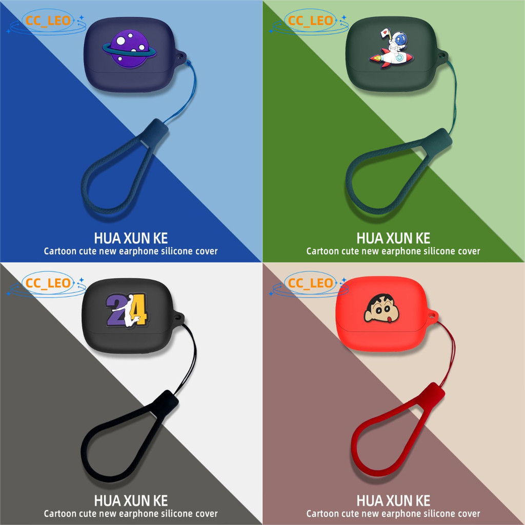 for Baseus BP1 Pro Case Cartoon Astronaut Silicone Soft Case Suitable for Baseus BP1 Pro Shockproof 