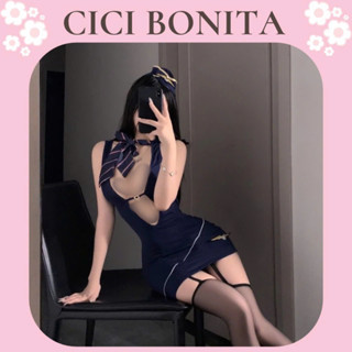 Đồ ngủ cosplay tiếp viên hàng không gợi cảm CP208 CICI BONITA HCM