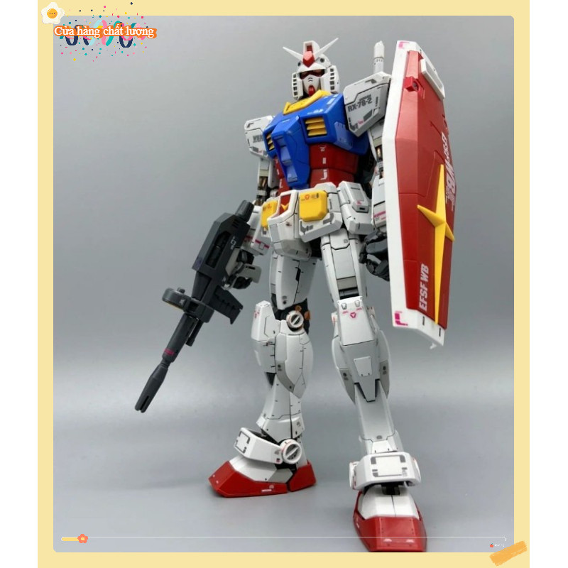 🔥🔥🎁(tặng kèm base và full set weapon)Mô Hình Lắp Ráp Gundam HG RX-78-2 Fighter Beyond Global