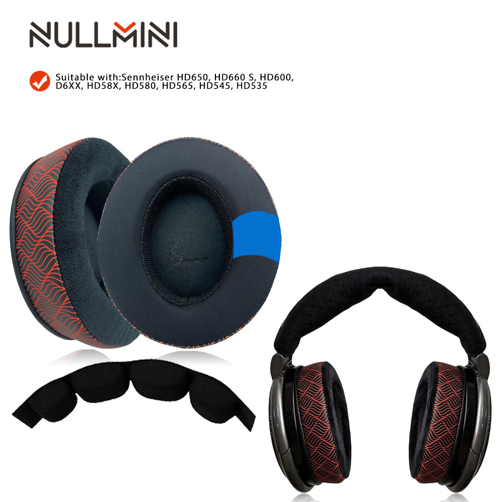 Miếng đệm tai nghe thay thế NullMini cho Sennheiser HD650, HD660 S, HD600, HD6XX, HD58X, HD580, HD56
