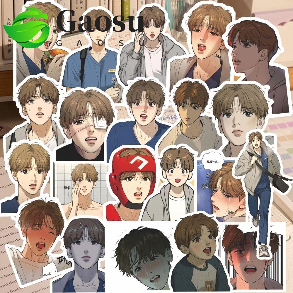 GAOSU Hàn Quốc BL Manwha Jinx Sticker, BL Manwha Joo Jaekyung Joo Jaekyung Joo Jaekyung Manga Dán, V