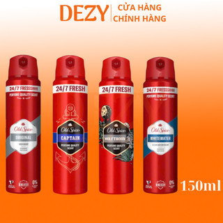  Xịt Khử Mùi Old Spice Nam Tính Chính Hãng - Xịt Thơm Body Toàn Thân Khử Mùi Hôi Nách & Cơ Thể - Body Mist Từ Mỹ Dezy 