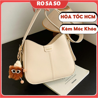  Túi xách nữ đeo chéo đeo vai hot trend 2025 đi làm đi chơi công sở đẹp basic ROSASO TX183 