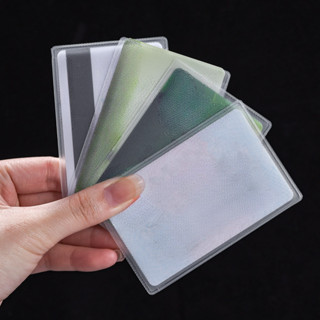Set 1 / 5 Vỏ Bọc Thẻ ID Bằng PVC Trong Suốt Chống Nước