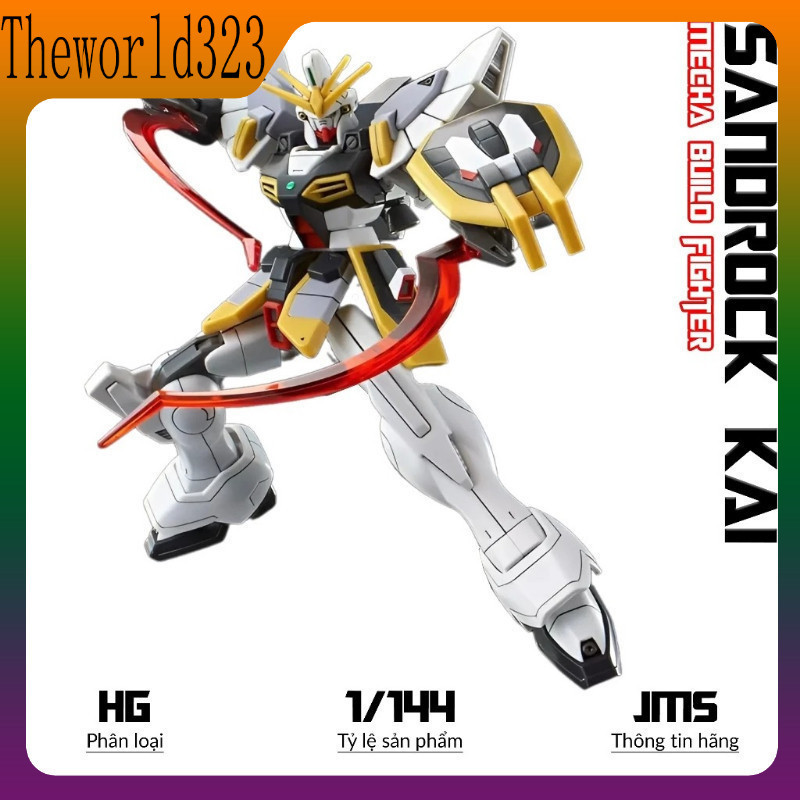 (🔥Hỏa Tốc)Mô hình lắp ráp gundam HG HGAC 228 EW Gundam Sandrock 1/144 Toy Assembly model