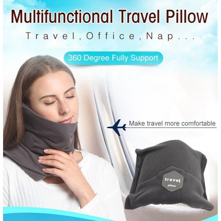 Gối Kê Cổ Đi Du Lịch Headrest Comfortable Airplane Pillow Ergonomic Pillow