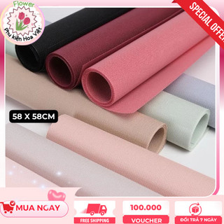 Xấp 20 Tờ Giấy Xốp Hàn Cao Cấp (KT 58x58cm) không thấm nước chuyên dùng Gói Hoa - Bọc Quà sang trọng