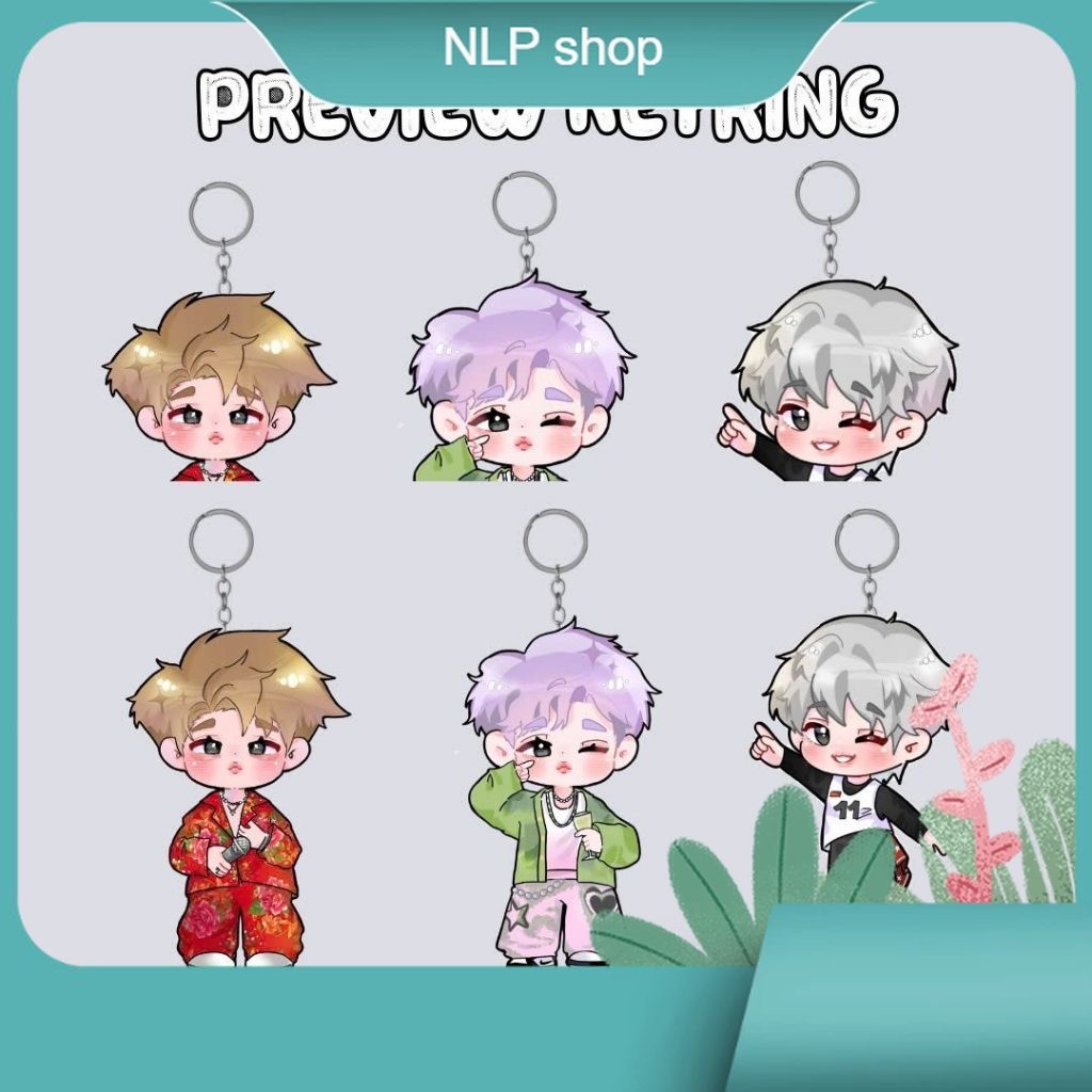 DONATE RHYDER'S PROJECT ATSH CONCERT DAY 6 KEYCHAIN