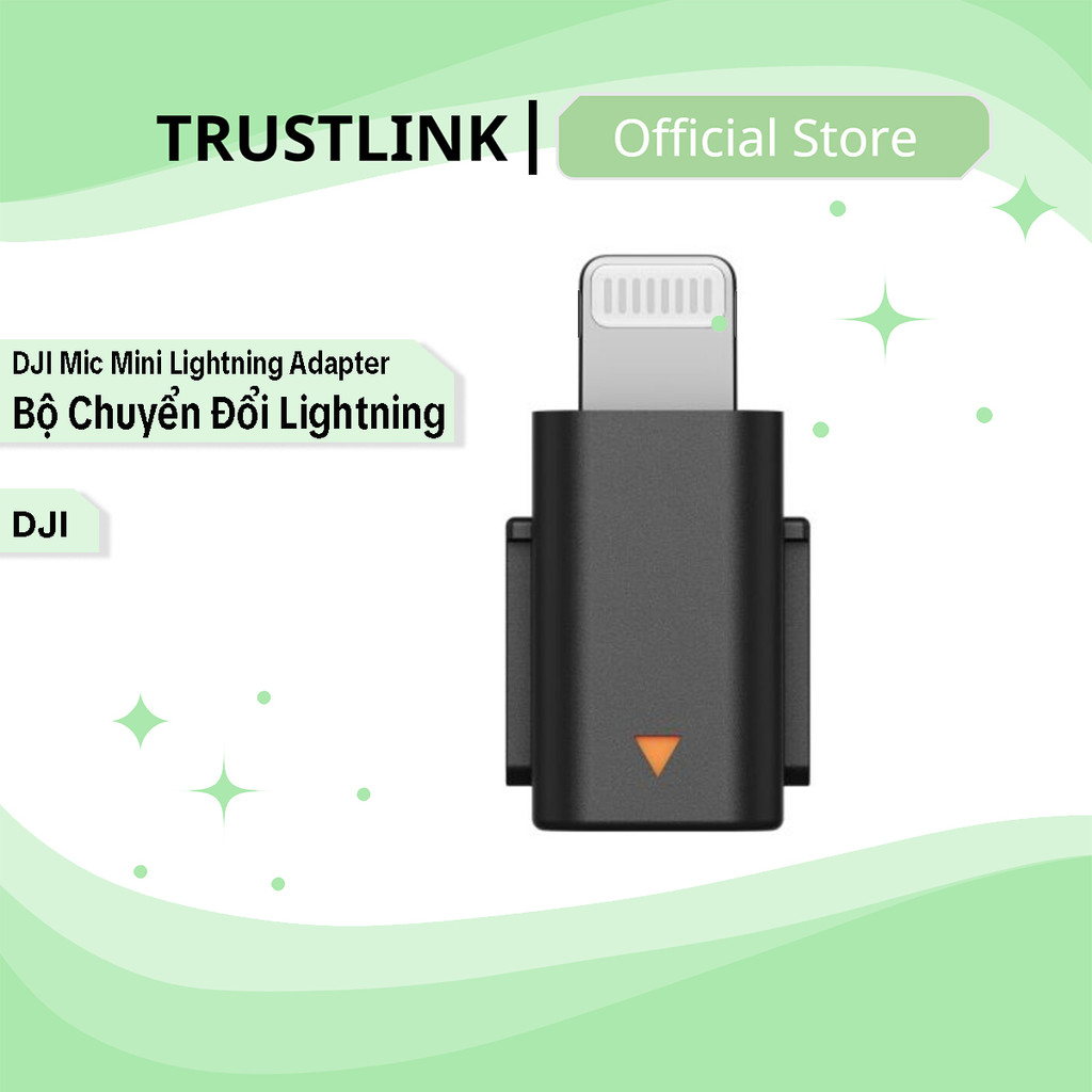 DJI Mic Mini Light ning Adapter - Phụ Kiện Chuyển Đổi Cổng Light ning Dành Cho DJI Mic Mini