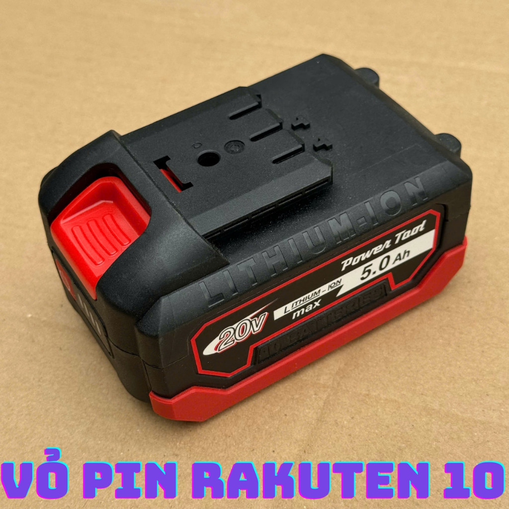 Vỏ mạch pin Rakuten trung quốc 5s2p 10cell 18650 18v