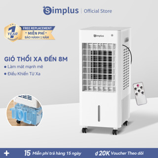 Simplus Quạt Làm Mát Bình Chứa Nước Lớn 10L Tiết kiệm điện 90% LFSH004 - Bảo Hành 1 Năm 1 Đổi 1