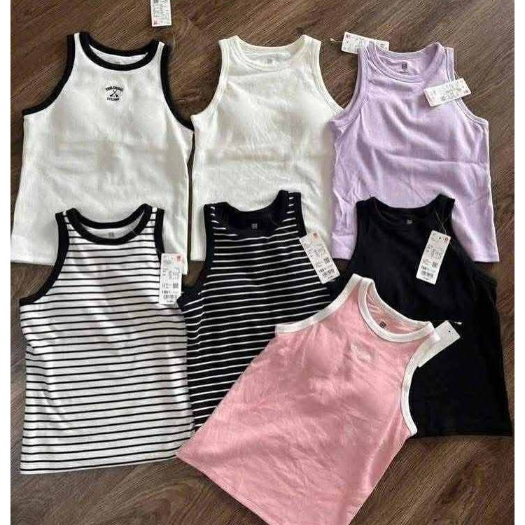 ÁO BA LỖ KÈM BRA KID UNIQLO HT00192KB