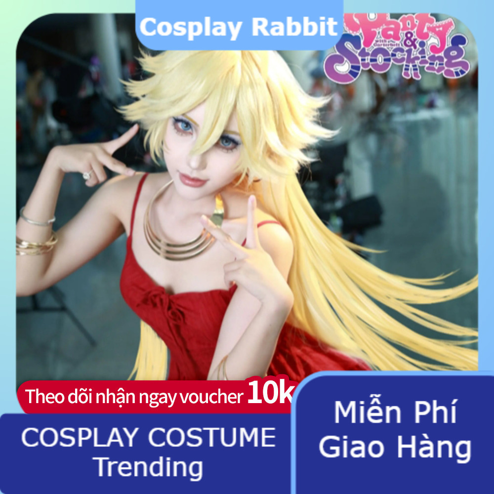 Stocking – Trang Phục Cosplay Full Set – Panty & Stocking With Garterbelt