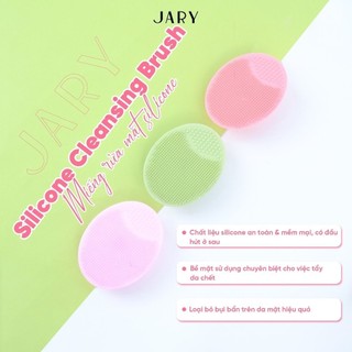 Cọ Silicon, Miếng Bọt Biển Rửa Mặt Jary Cleansing Blush/Sponge Làm Sạch Sâu Làn Da