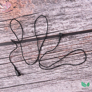 Heabety 1 Cáp 2pin tiêu chuẩn cho máy trợ thính cơ thể Dây thu máy trợ thính mới