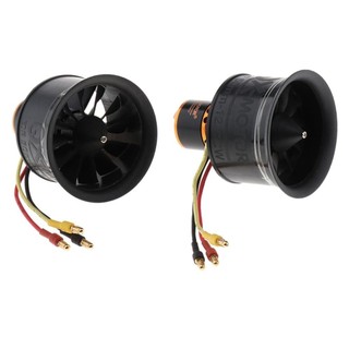 Quạt ống 50mm cánh quạt 12 cánh quạt qf2611 4600kv cho rc model máy bay accs cw