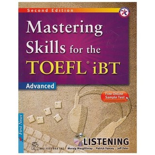 Sách mastering skills for the toefl ibt - listening - kèm cd