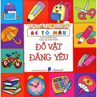 Sách bé tô màu - đồ vật đáng yêu