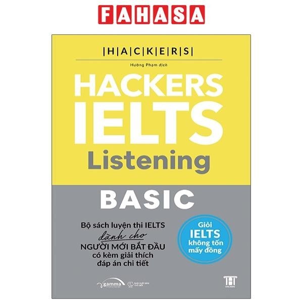 Sách Hackers Ielts Basic - Listening