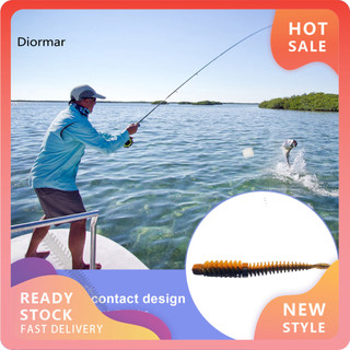 Dio bền mồi câu cá giun mồi câu cá 8 chiếc mềm giun dụ topwater bionic leech mồi cho bass câu cá nước mặn nước ngọt đông nam á yêu thích