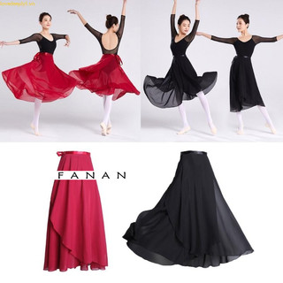 Chân Váy Chiffon Quấn Múa Ballet Dành Cho Nữ