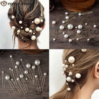 Bộ 20 kẹp tóc đính ngọc trai dùng trang trí tóc cô dâu chất lượng cao