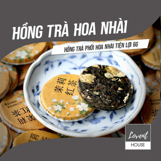  Hồng Trà Hoa Nhài  Chính Sơn Tiểu Chủng phối Hoa Nhài Quảng Tây tiện lợi 6g Nồng Hương Đậm Vị 