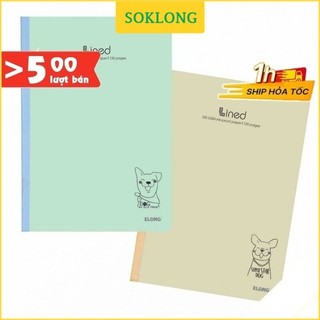 Vở kẻ ngang Klong B5 120 trang Sổ KLONG, sổ học sinh KLong MS 841