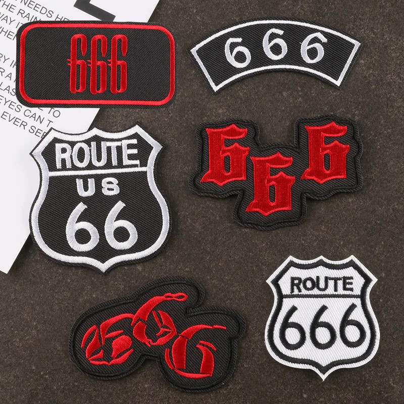 Máy Tính Thêu Nhãn Huy Hiệu Chữ Cái Tiếng Anh Miếng Dán Phụ Kiện Quần Áo Thêu Vải Miếng Dán Sắt Trên