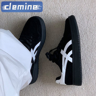 Giày thể thao cổ điển cổ điển giày thể thao mũi tròn màu khối thời trang của Đức