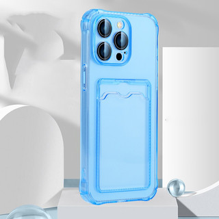 Ví Trong Suốt Silicon Mềm Chống Sốc Cho iPhone 11 Pro Max Ốp Lưng Có Khe Cắm Thẻ TPU Trong Suốt Vỏ Điện Thoại Di Động