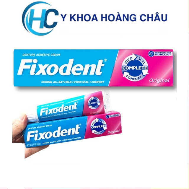 Keo Dán Răng Fixodent (USA) | Dán Hàm Giả