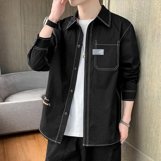 Áo sơ mi nam dài tay áo sơ mi mẫu mới mùa thu Áo khoác thời trang thường ngày