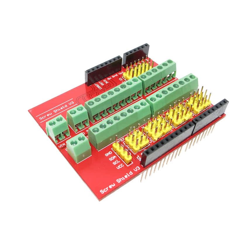 Vít Shield V1 thiết bị đầu cuối v3 bảng mở rộng tương thích UNO R3 Phương tiện tương tác cho arduino