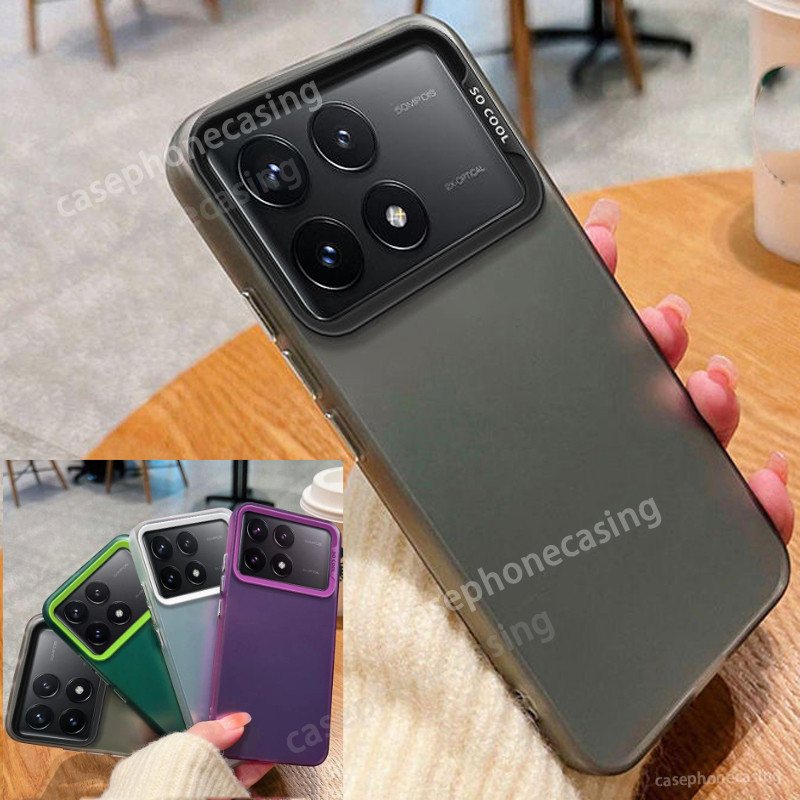 Vỏ Mờ K70Ultra Cho Redmi K70 Pro Ultra K70Pro Redmy K 70 K70E 70E K70Ultra 5G 2024 Vỏ Điện Thoại San