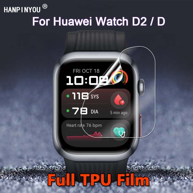 Dành Cho Huawei Health Watch D2 D SmartWatch Ultra Slim HD Clear Soft TPU Film Bảo Vệ Màn Hình -Khôn