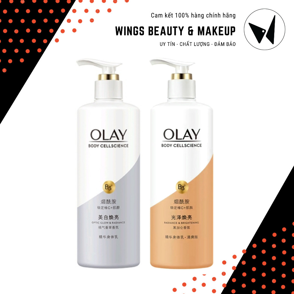 Auth - OLAY  Dưỡng thể trắng da Body Cellscience B3+ Vitamin C