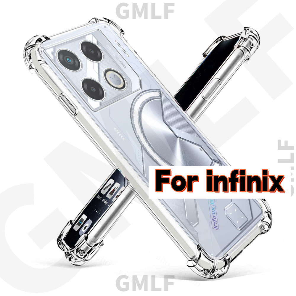 COD GMLF cho Infinix GT 20 Pro 5G Ốp điện thoại silicon mềm chống sốc trong suốt trên Infinix GT20 P