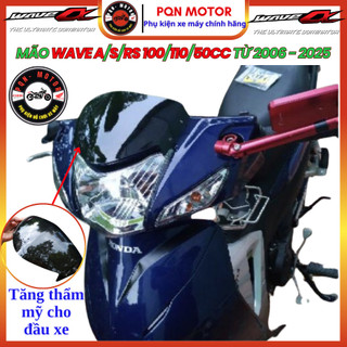 Mão Ốp Đầu Wave Alpha, Wave RS, Future Neo – Nhựa ABS Bền Đẹp, Gắn Chuẩn, Tăng Thẩm Mỹ Cho Xe