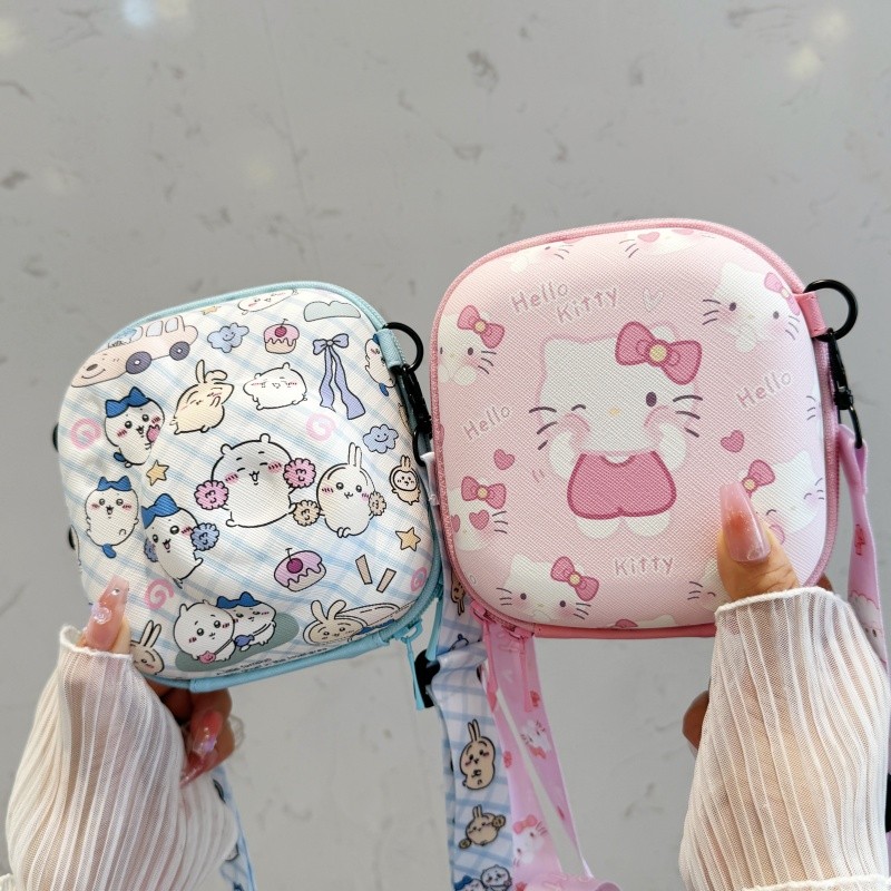 Túi đựng cứng bảo vệ Hello Kitty dễ thương cho máy ảnh phim tức thì FUJIFILM Instax Mini 12 / 11 / 1