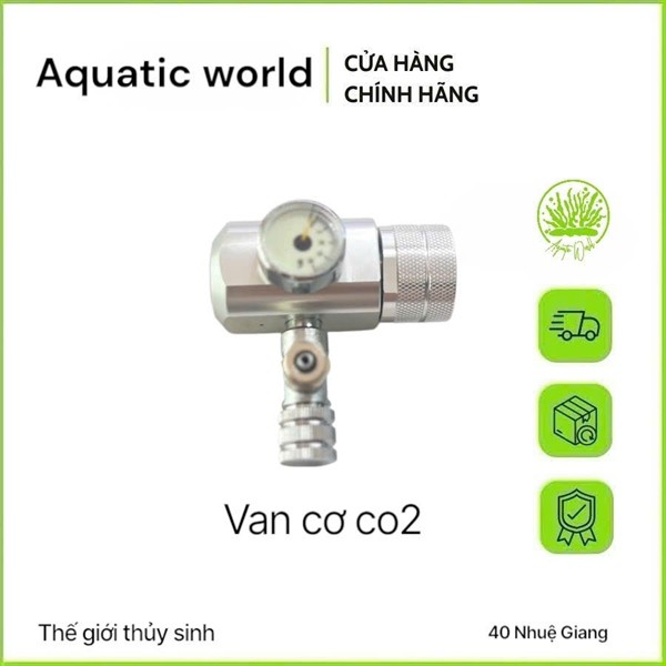 Van cơ - Van điện co2 Mufan - tinh chỉnh co2 cho bể thuỷ sinh