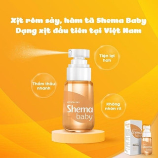 Xịt rôm sảy cho bé Shema Baby (50ml)
