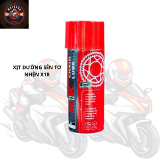  Xịt dưỡng sên X1r dạng tơ nhện  chính hãng 400ml cao cấp  chống văng  sử dụng mọi loại sên 